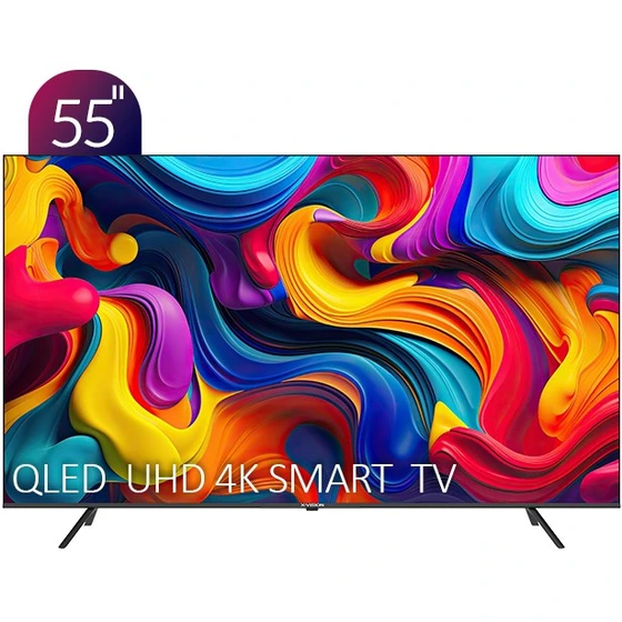 تلویزیون ایکسویژن مدل X15 سایز ۵۵ اینچ QLED Ultra HD 4K