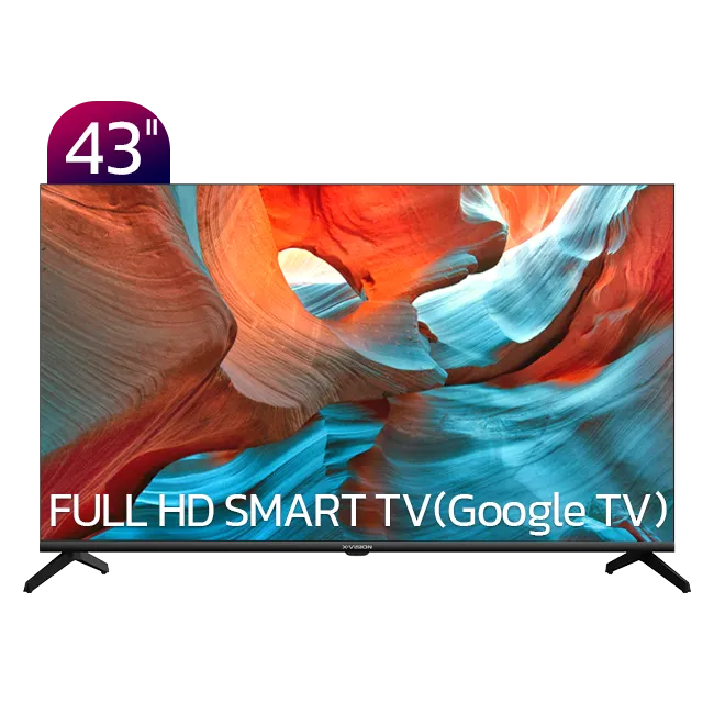 تلویزیون HD هوشمند ایکس ویژن مدل XH600 سایز 43 اینچ